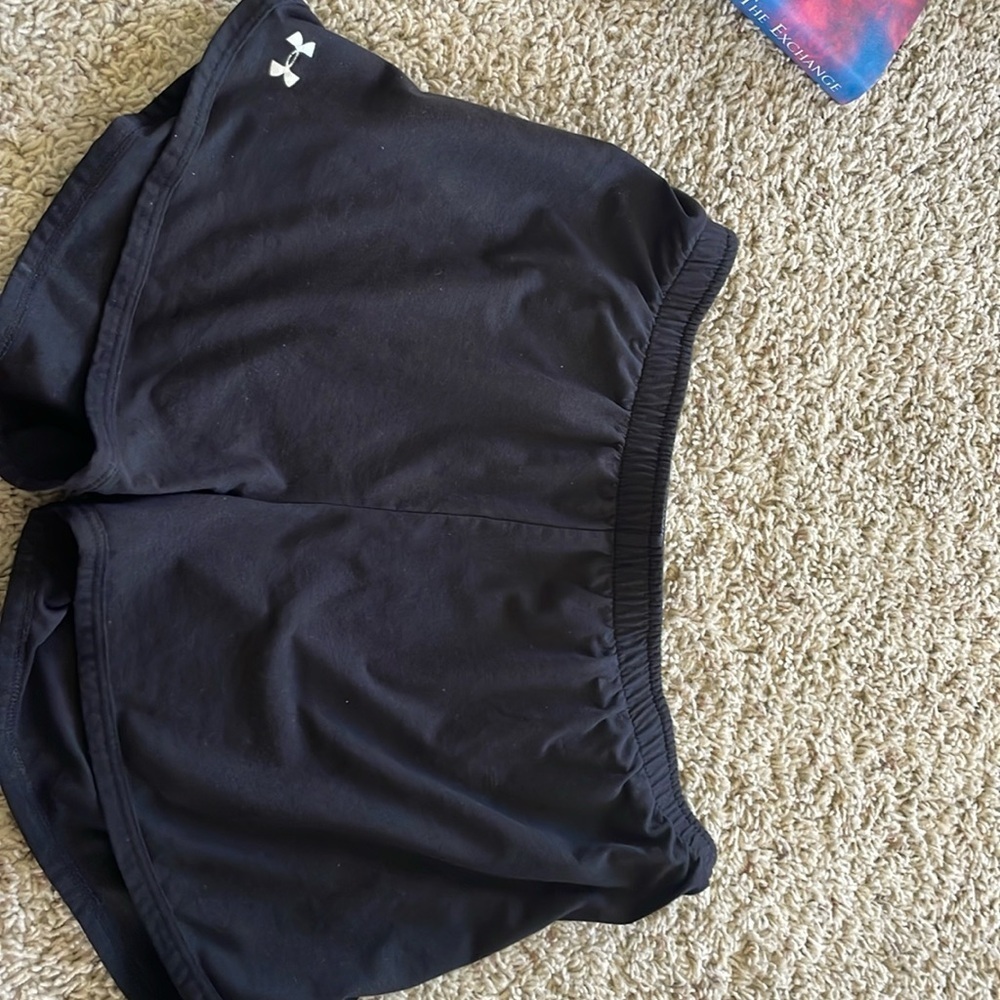 black under armor shorts